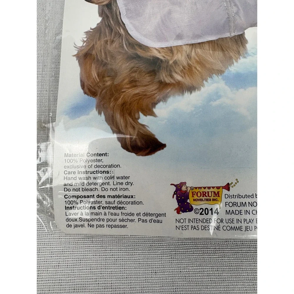 Small Dog Angel Costume Halloween Costume Dog Angel Halo Wings Forum Novelties